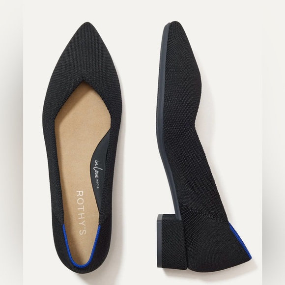 Rothy's Black High Points | Like New - Picture 2 of 10